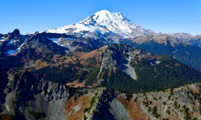 Governors Ridge, Cowlitz Chimneys, Goat Island Mtn, Mount Rainier National Park, Washington 978 