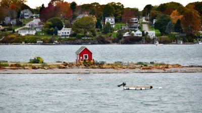 Little Red Building on Bailey Island and Harpswell Neck, Maine 334  