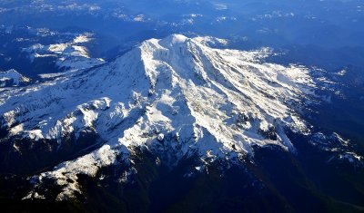 Mount Rainier National Park from Citation Encore, Washington 005