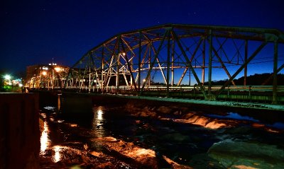Frank J Wood Brdige aka Green Bridge, Androscoggin River, Brunswick, Maine 040 