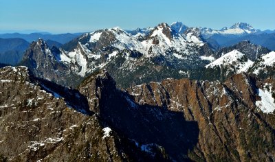 Hubbart Peak, Gothi Peak, Foggy Lake, Del Campo Peak, Three Finges, Whitehorse Mtn, Washington 149 