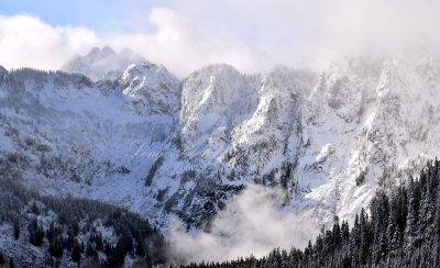 Fresh snow on Mt Lennox, Washington 190