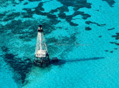 Alligator Reef Lighthouse and Alligator Reef, Florida Keys, Islamorada  090a  