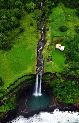 Waiokamilo Stream waterfall, Wailua, Maui, Hawaii 700 