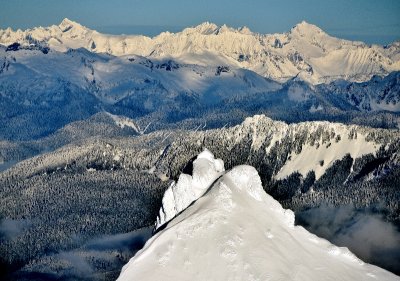 Three Fingers Mountain and Lookout, Cascade Mountains, New Year Eve 2018, Washington State 480