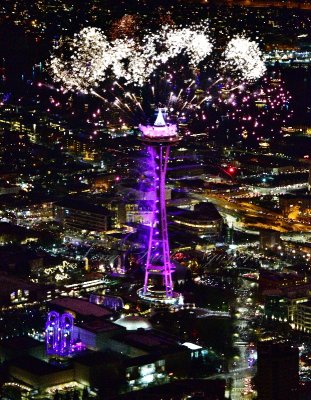 Space Needle on New Year 2019, Seattle, Washington 149