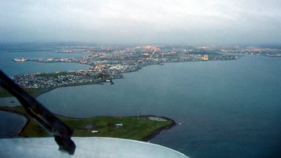 Runway insight into Reykjavik Airport Iceland 026 