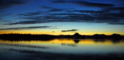land of midnight sun, Craig, Alaska