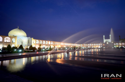 Imam Square by night