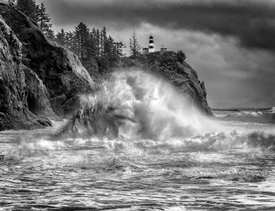 Cape Disappointment and Big Wave