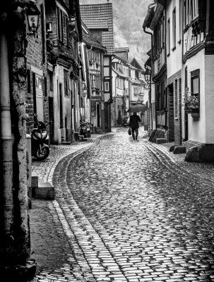 Miltenberg Rainy Street 1