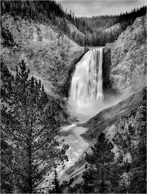 Yellowstone Falls Mono 10-15