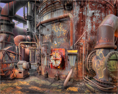 Steel Plant Graffiti