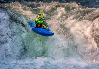 Blue Kayak 1