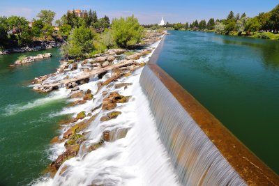 The Snake River@Idaho Falls