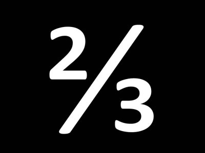 Two-Thirds White
