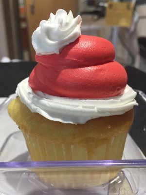 Santa Cupcake