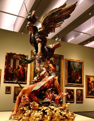 Art a`plenty (as Gabriel Slays Satan)