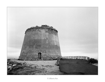 Torreón artillado, Mesa Roldán · Parc Natural Cabo de Gata (Almería)