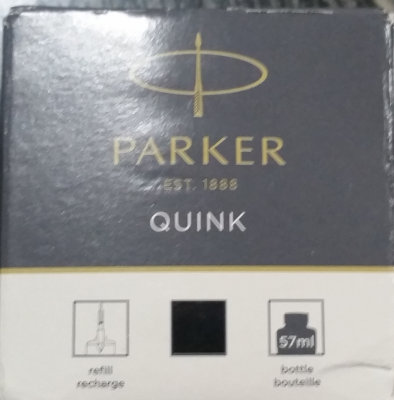 Parker's Quink ink box