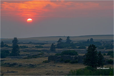 Smoky Sunset