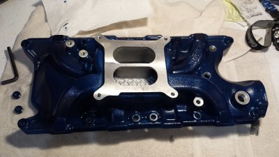 Carburetor intake manifold
