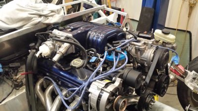 Engine with '88 Mustang EFI