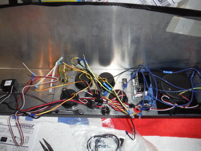 Gauge wiring behind dash