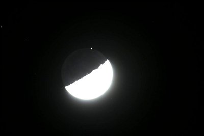 Occultation of Aldebaran