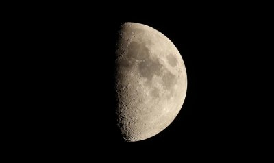 Moon - July 1, 2017 - 8 Day old Moon