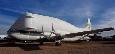 Pima Air and Space Museum - NASA Super Guppy B-377