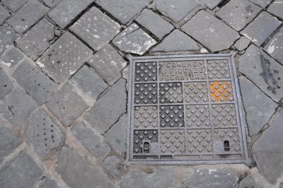 Manhole Cover - Florence, Italy (Firenze)