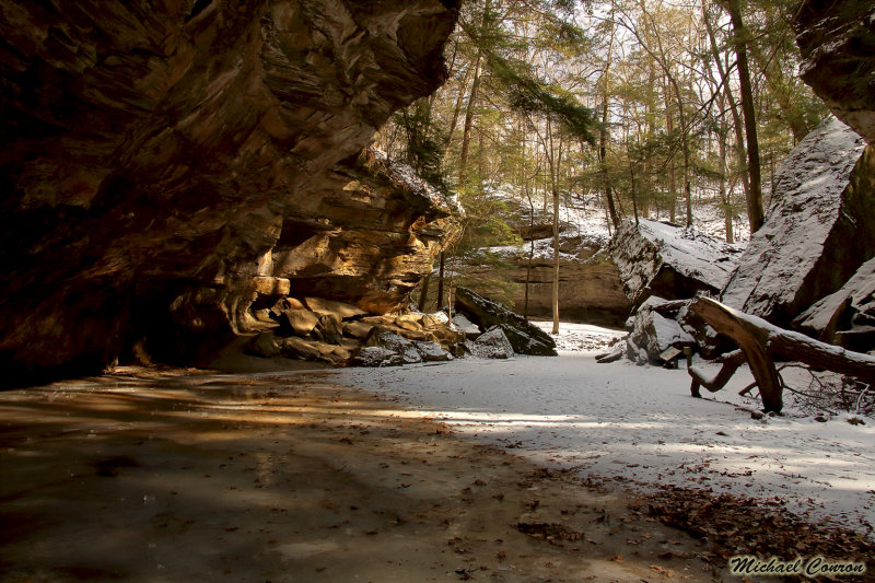 Turkey Run State Park in Winter