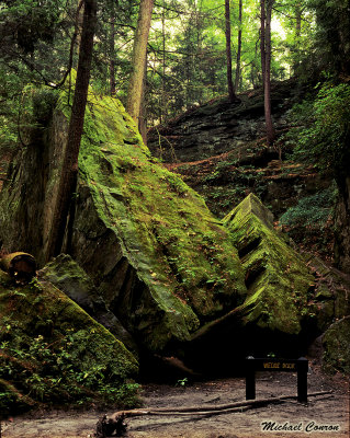 Wedge Rock- Turkey Run State Park