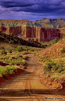 Upper Cathedral Valley-Capital Reef National Park