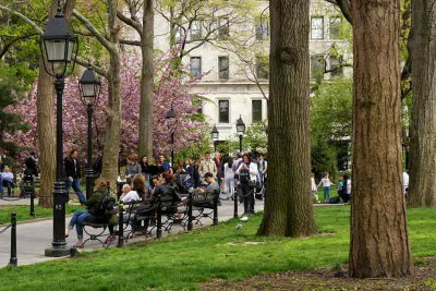 People Watching in Greenwich Village #1