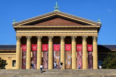 The Museum of Art Atop the 'Rocky Steps'