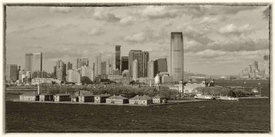 Pedestal Views: Ellis Island #2
