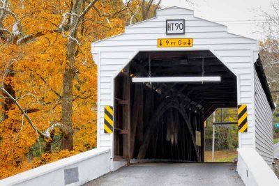 Gibson's Bridge in Autumn #2