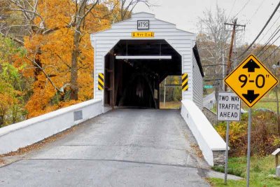 Gibson's Bridge in Autumn #1