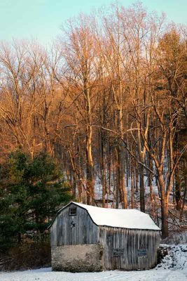 My Favorite Barn in Early Winter #2
