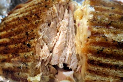 My Turkey Reuben Sandwich