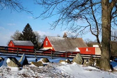 A Winter's Day at the Great Barn