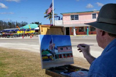 February 15 Was 'Wet Paint' Day on Marco Island #1