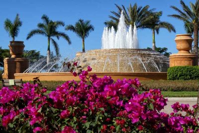 February 17, 2018 Ride: The Largest of Many Fountains Inside Fiddler's Creek