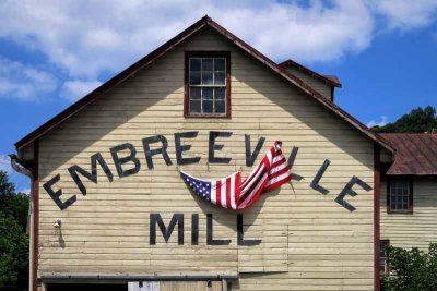Patriotic Embreeville Mill