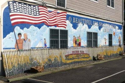 A Full View of the Stone Harbor Mural