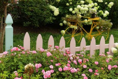 Bicycle Garden Art