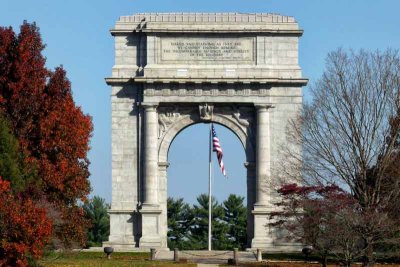 The National Memorial Arch in Valley Forge NP
