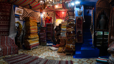 Carpet Seller, Chefchaouen